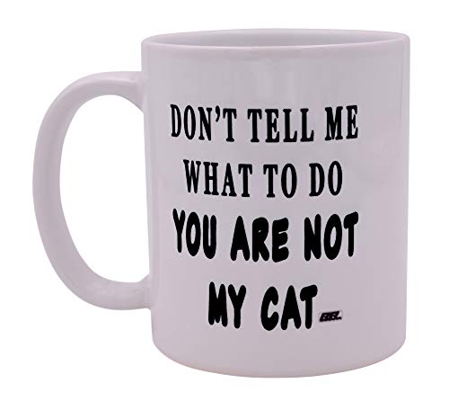 Rogue River Tactical Funny Cat Owner Coffee Mug Novelty Cup Great Gift Idea For Cat Kitten Owners