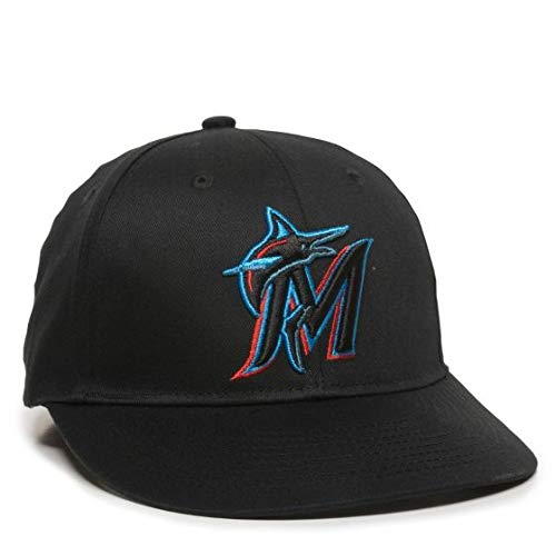 OC Sports 2019 MLB Season Miami Marlins Hat Official Replica Youth Baseball Cap Adjustable