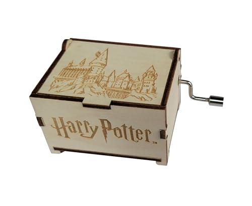 TheLaser'sEdge, Harry Potter Mini Music Box with Movies Hedwig's Theme, Gifts for Women, Men, Birthday, Christmas, Mother’s Day, Anniversary or Merchandise Decor - Standard