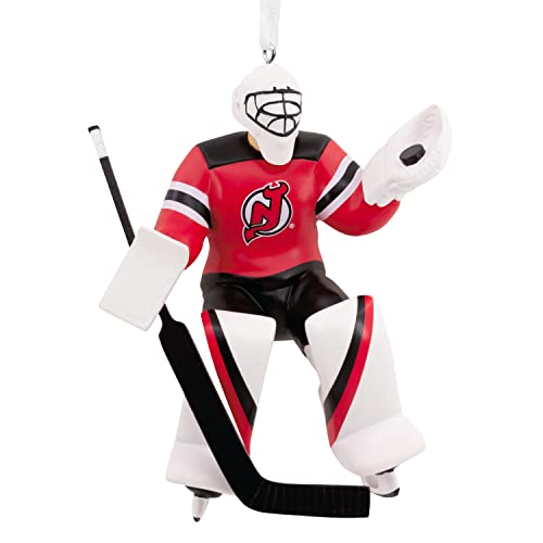 Hallmark NHL New Jersey Devils Goalie Christmas Ornament (0001OSL1882)