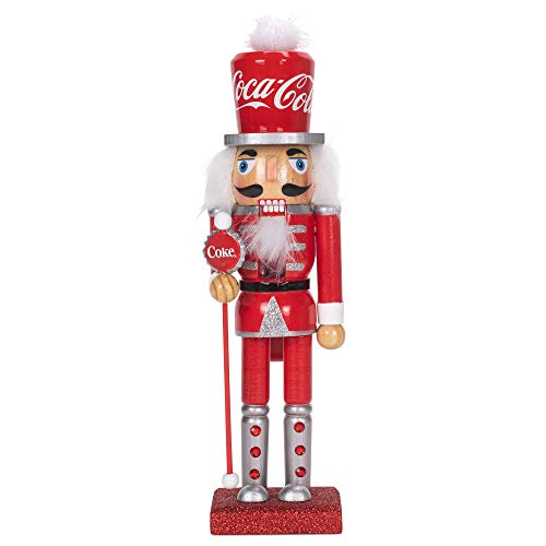 Coca-Cola Kurt S. Adler 10-Inch Wooden Nutcracker, Multicolor (CC6202)