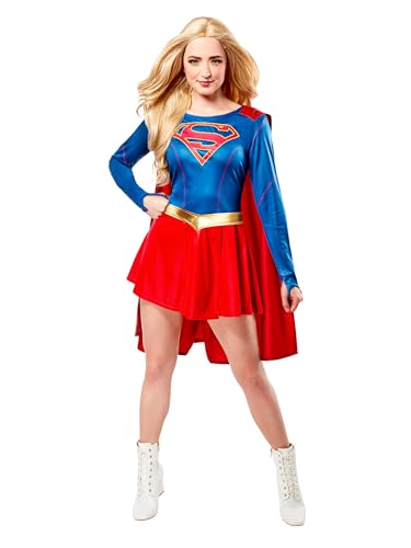 Rubie's womens Supergirl Tv Show Dress Adult Sized Costumes, As Shown, Medium US