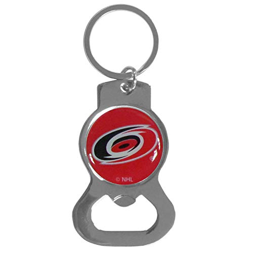 NHL Siskiyou Sports Fan Shop Carolina Hurricanes Bottle Opener Key Chain One Size Team Color