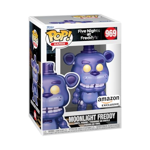 Funko Pop! Games: Five Nights at Freddy's - Moonlight Freddy, Amazon Exclusive