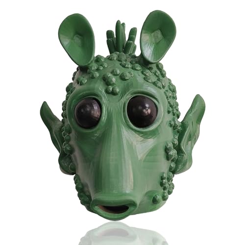 Yldorvintia St Wars Greedo Greedo Full Head Latex Mask Halloween Christmas Masquerade Cosplay Suitable for Adults