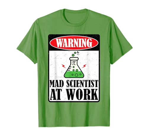 Funny Mad Scientist Science Teacher Halloween Costume Kids T-Shirt