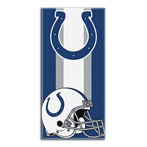 Northwest NFL Indianapolis Colts Beach Towel, 30' x 60', Zone Read