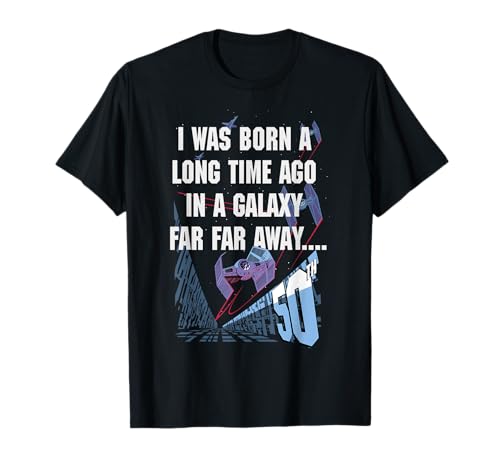 Star Wars I Was Born A Long Time Ago 50th Birthday Disney+ T-Shirt