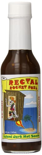 Rectal Rocket Fuel Island Jerk Hot Sauce, 5 Ounce