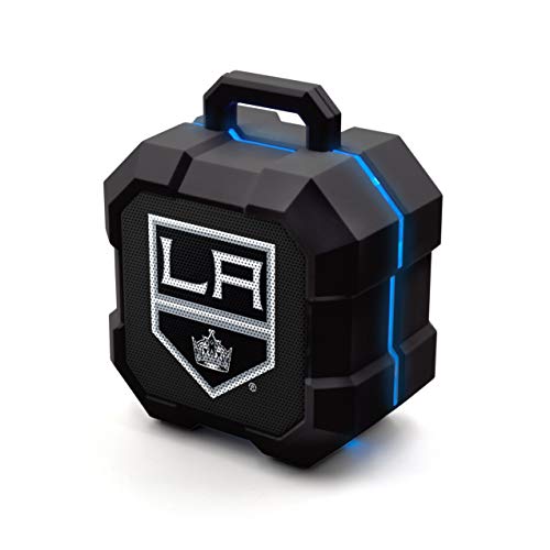 NHL Los Angeles Kings ShockBox LED Wireless Bluetooth Speaker, Team Color