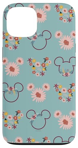 iPhone 13 Disney Mickey Mouse Flowers and Daisy Print Case