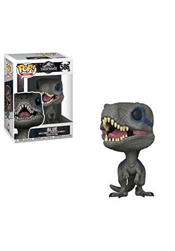 Funko Pop Movies: Jurassic World 2 - Blue, Velociraptor Collectible Figure, Multicolor