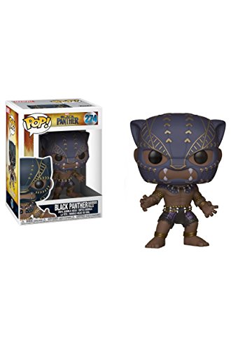 Funko Pop! Marvel: Black Panther Movie - Black Panther (Warrior Falls) Collectible Figure