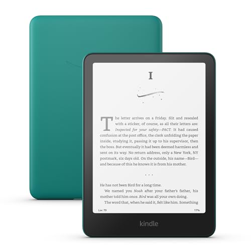 All-new Amazon Kindle Paperwhite (16 GB) – Our fastest Kindle ever, with new 7' glare-free display and weeks of battery life – Jade