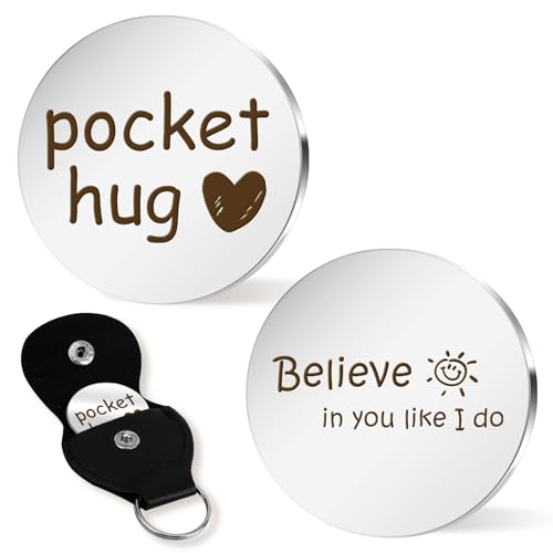 College Graduation Gifts for Him Her, Pocket Hug Tocken Keepsake, Graduation Gifts for Boys Girls, Gift Ideas Best Friend Birthday Gifts, Back to School Gifts for Students Friendship Gifts