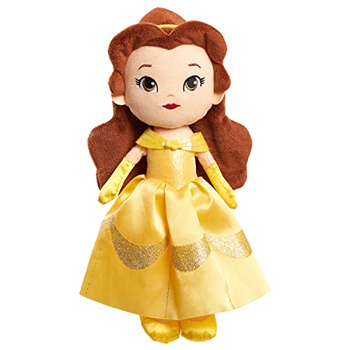 Disney Princess So Sweet 12-Inch Plush Belle in Yellow Dress, Beauty and the Beast