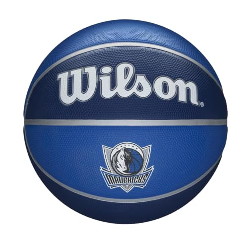 WILSON NBA Team Tribute Basketball - Size 7 - 29.5', Dallas Mavericks