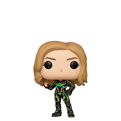 Funko Pop! Marvel: Captain Marvel - Captain Marvel with Neon Suit, Multicolor