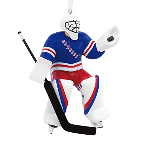 Hallmark NHL New York Rangers Goalie Christmas Ornament