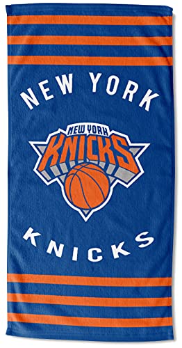 Northwest NBA New York Knicks Unisex-Adult Beach Towel, 30' x 60', Stripes