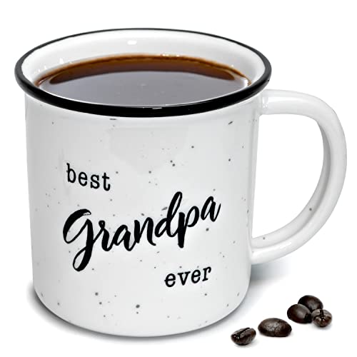 MAINEVENT Best Grandpa Ever Mug 11 Ounce, Best Grandpa Mug Funny, Best Grandpa Coffee Mug, Best Grandpa Ever Coffee Mug, Best Grandpa Ever Coffee Cup, Coffee Mug Best Grandpa, Grandpa Mug Coffee