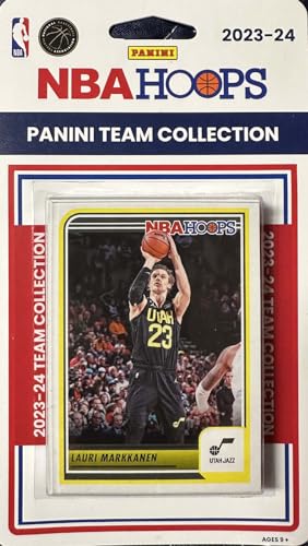 Utah Jazz 2023 2024 Hoops Factory Sealed Team Set Featuring Rookie Cards of Brice Sensabaugh, Taylor Hendricks and Keyonte George