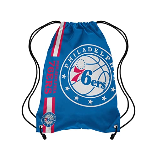 FOCO Philadelphia 76ers NBA Big Logo Drawstring Backpack