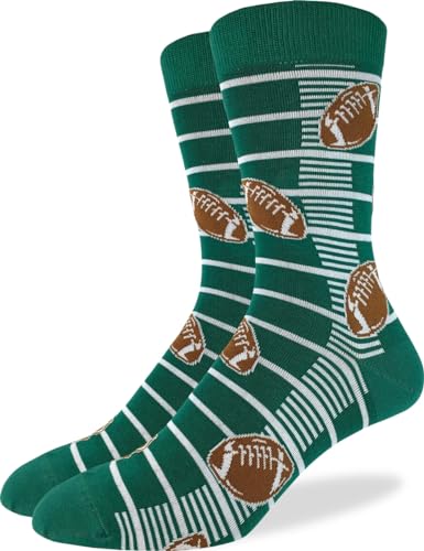 Good Luck Sock Men's Football Socks, Adult, Shoe Size 7-12