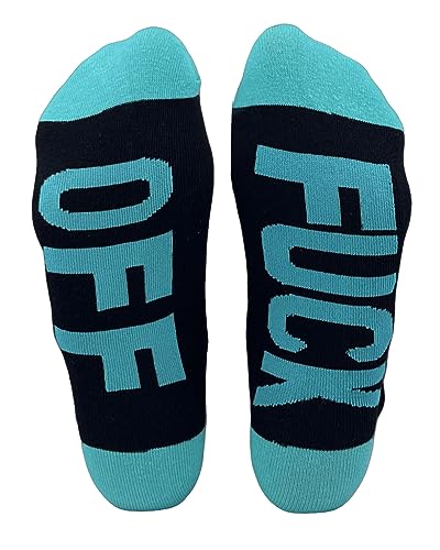 Fuck Off Socks Funny Funky Cotton Novelty Casual Crew Socks For Women Men Dress Tube Stocking Christmas Gifts