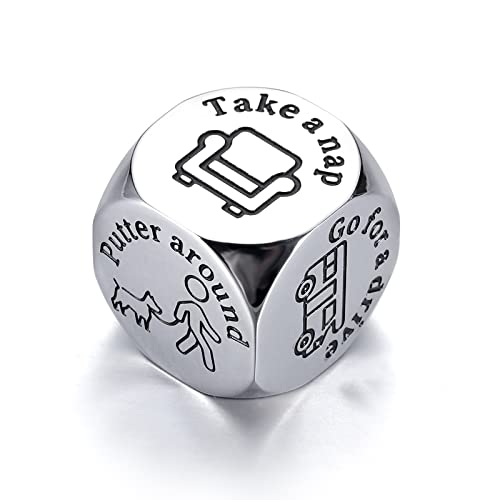 Retirement Gifts for Women Men 2024 Funny Decider Dice Happy Retirement Gifts for Coworker Colleague Employee Appreciation Gifts for Retired Teacher Nurse Coach Going Away Leaving Gifts for Boss