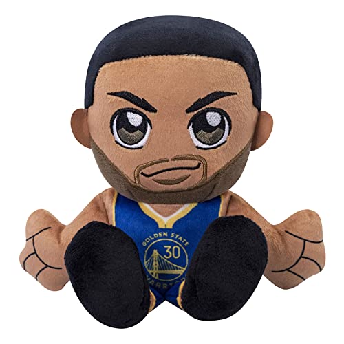 Bleacher Creatures Golden State Warriors Steph Curry 8' Kuricha Plush - Soft Chibi Inspired NBA Superstar