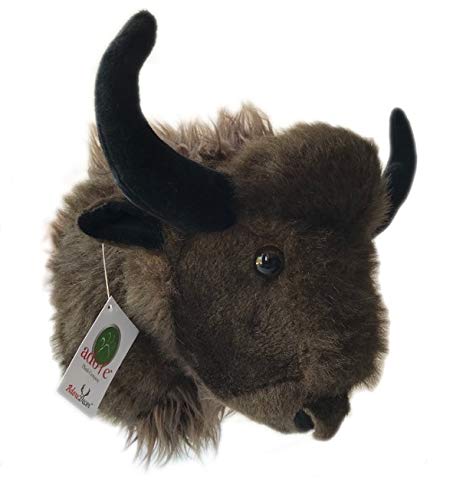 Adore 12' Bill The Buffalo Stuffed Animal Plush Walltoy Wall Mount