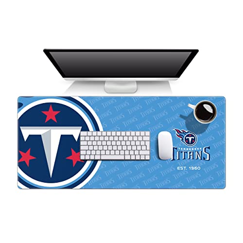 YouTheFan NFL Tennessee Titans Logo Series Desk Pad