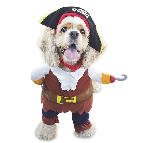 NACOCO Pet Dog Costume Pirates of The Caribbean Style (Small)