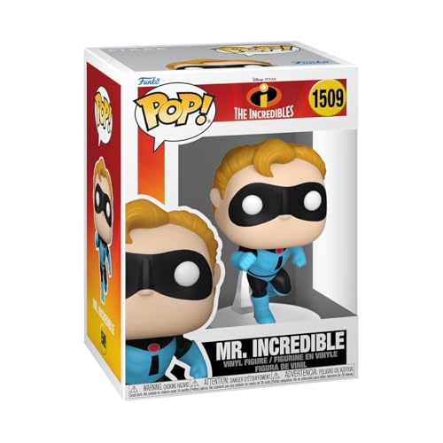 Funko Pop! Disney: Incredibles 20th Anniversary - Mr. Incredible with Chase, (Style May Vary)