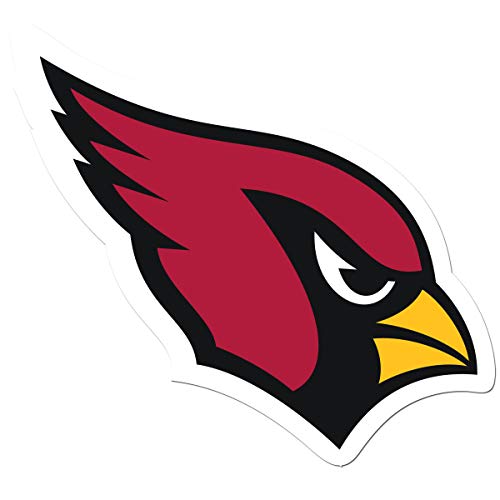 NFL Siskiyou Sports Fan Shop Arizona Cardinals Auto Decal 8 inch sheet Team Color