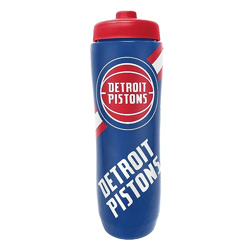 Party Animal NBA Detroit Pistons Squeezy Water Bottle