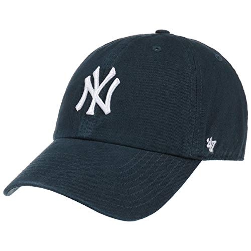 MLB New York Yankees Men's '47 Brand Home Clean Up Cap, Navy, One-Size