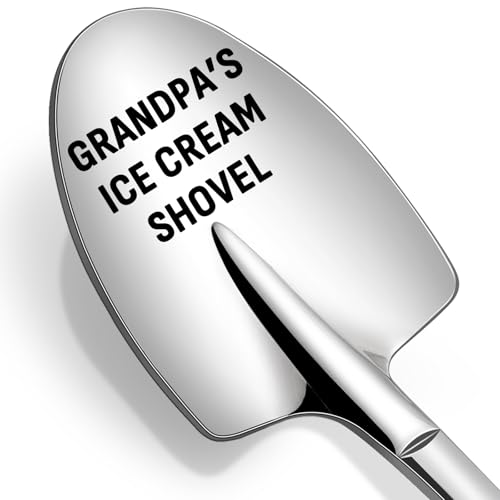 Grandpa Gifts Birthday Gifts for Grandpa, Father's Day Christmas Gifts for Grandpa, Grandpa's Ice Cream Shovel