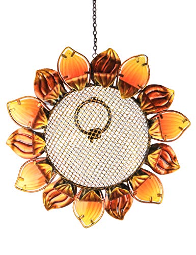 MUMTOP Wild Bird Feeders 14' Metal Sunflower Outdoor Bird Breeders Can Hang in Patio Garden Trees with Hook