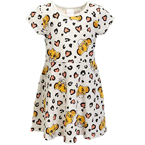 Disney Lion King Simba Big Girls French Terry Skater Dress 10-12