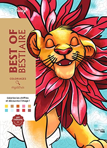 Coloriages mystères Disney - Best of Bestiaire