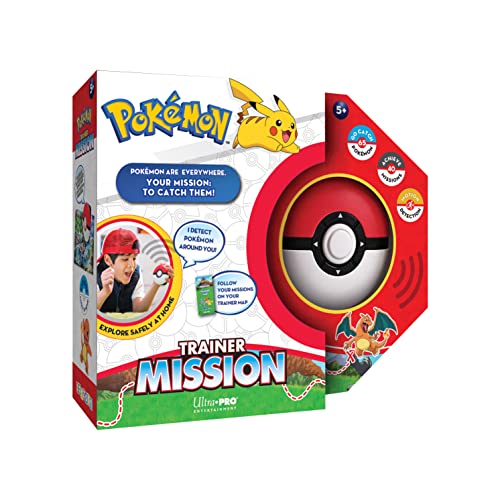 Ultra Pro Pokémon Trainer Mission Toy - Interactive Poké Ball Guessing Game, Fun for Family & Friends, Explore with Pokeball Toy, Learn & Catch Pokémon, Perfect for Board Game Enthusiasts