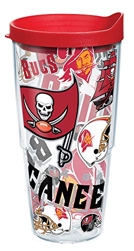 Tervis NFL Tampa Bay Buccaneers-All Over Insulated Tumbler, 24 oz, Classic