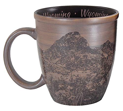 Americaware Wyoming 15 oz Sketch Art Coffee Mug