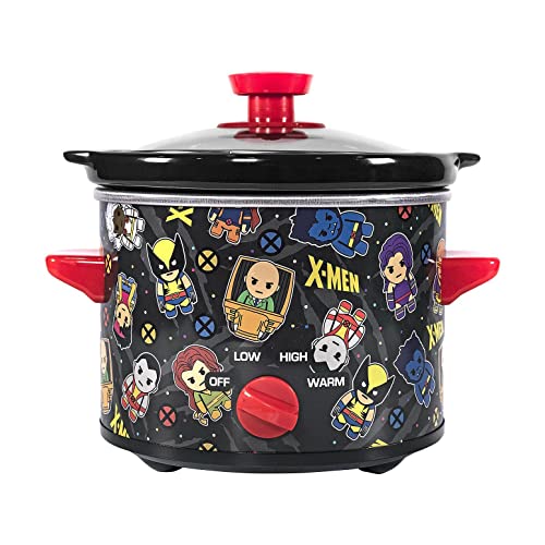 Uncanny Brands Marvel s X-Men Kawaii 2qt Slow Cooker- Cook With Marvel Mutants