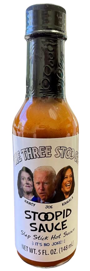 The Three Stooges Hot Sauce - 5 Ounce Jar