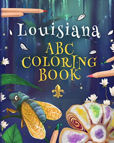 Louisiana ABC Coloring Book