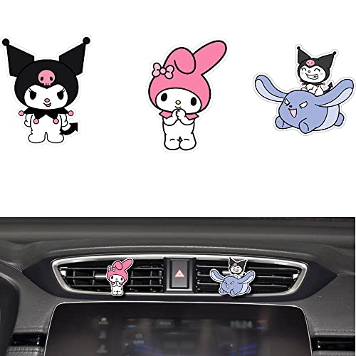 Cute Car Air Freshener Clips,Car Vent Clip,Car Vent Decoration Accessories,Car Decorative Clip, Car Air Conditioner Clip,Car Automotive Interior Decoration Gifts for Men/Women(Kitty Car Air Vent Clip)