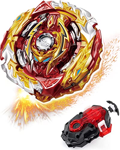 Bey Battling Tops Burst SuperKing B-172 World Spriggan with Bay Blades String Launcher Battle Game Set Gyro Toys Great Gifts for Kids Children Boys